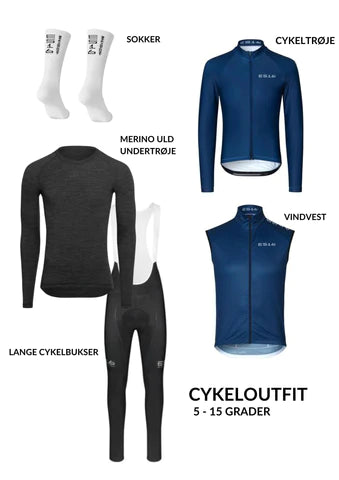 5-15 grader cykeloutfit hos ES16