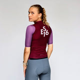 ES16 Cykeltröja lightweight Supreme - Mörklila