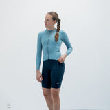 ES16 Supreme Long Sleeve Jersey. Lichtblauw