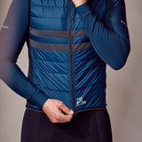 ES16 Cycling Thermal Vest Supreme. Blue