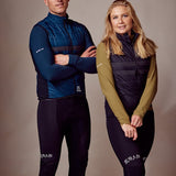 ES16 Winter Fietsbroek Supreme unisex - met kussen. Zwart