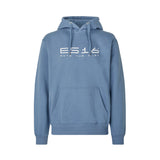 ES16 HOODIE. Denim. 100% ekologisk bomull