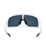 ES16 Enzo cycling glasses. White with gray polarized lens.