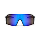 ES16 Enzo cycling glasses. Black with silver lens.