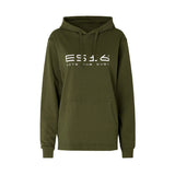 ES16 Fashion Hoodie. Army. 100% biologisch katoen