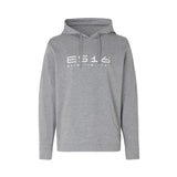 ES16 Fashion Hoodie. Oxford Grey. 100% organic cotton