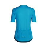 ES16 Fietsshirt Stripes Lichtblauw - Dames