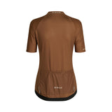 ES16 Fietsshirt Strepen Bruin - Dames