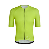 ES16 Fietsshirt Strepen limegroen