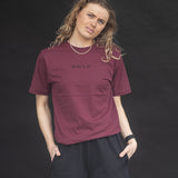 ES16 Classic T-Shirt Burgundy