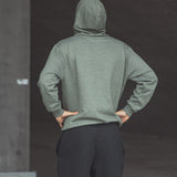 ES16 Casual Hoodie in Heather Green