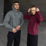 ES16 Casual Hoodie Burgundy
