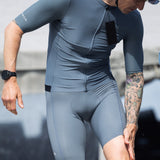 ES16 Cycling Jersey Supreme. Grey blue