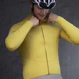 ES16 Thermal Fleece Cycling Jersey. Meadowlark