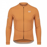 ES16 Thermal Fleece Cycling Jersey. Brown Sugar
