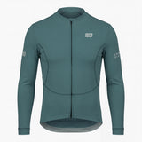 ES16 Thermal Fleece Cycling Jersey. Deep Sea