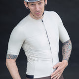 ES16 Supreme Cycling Jersey. Cream Chalk