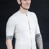 ES16 Supreme Cycling Jersey. Cream Chalk