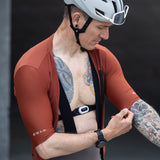 ES16 Cycling Jersey Supreme. Rust