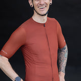 ES16 Cycling Jersey Supreme. Rust