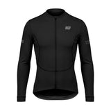 ES16 Thermal Fleece Cycling Jersey. Black