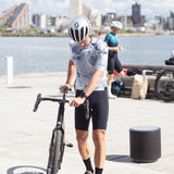 ES16 Razor cycling jersey - Poly Wine red
