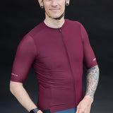 ES16 Supreme Cycling Jersey. Bordeaux