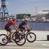 ES16 Razor Cycling Jersey - Marble Rosso
