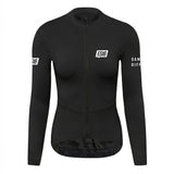 ES16 Thermal Fleece Cycling Jersey. Black