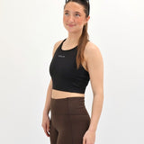 ES16 Performance Tights Dark brown med lommer på siden