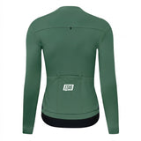 ES16 Thermal Fleece Cycling Jersey. Deep Sea