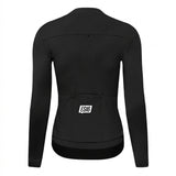 ES16 Thermal Fleece Cycling Jersey. Black