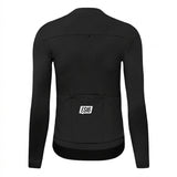 ES16 Thermal Fleece Cycling Jersey. Black