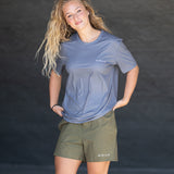 ES16 Performance Shorts with inner shorts. Black