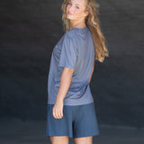 ES16 Performance Shorts. Petroleum