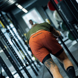ES16 Performance Shorts with inner shorts. Black