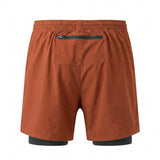 ES16 Performance Shorts with inner shorts. Black