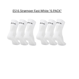 ES16 Socks Fast White "3 PACK"