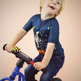 ES16 Kids' Cycling Jersey - Astronaut