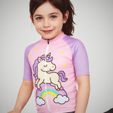 ES16 Kids' Cycling Jersey - Unicorn