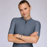 ES16 Cycling Jersey Supreme. Grey blue