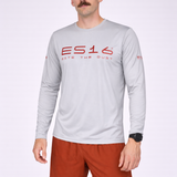 ES16 Running Shirt LS– Performance Merino Blend Grey