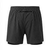 ES16 Performance Shorts with inner shorts. Black