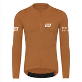 ES16 Thermal Fleece Cycling Jersey. Brown Sugar