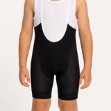 ES16 Kids' cycling shorts with pad - Black