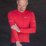 ES16 Supreme Long Sleeve Jersey. Brown / Sand