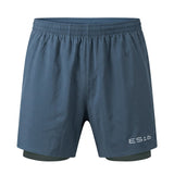 ES16 Performance Shorts with inner shorts. Black