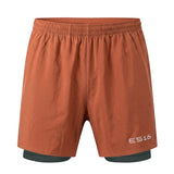 ES16 Performance Shorts with inner shorts. Black