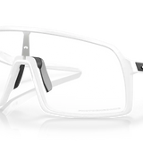 Oakley Sutro Clear To Black Iridium Photochromic Lenses, Matte White Frame