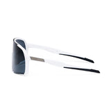 ES16 Enzo cycling glasses. White with gray polarized lens.